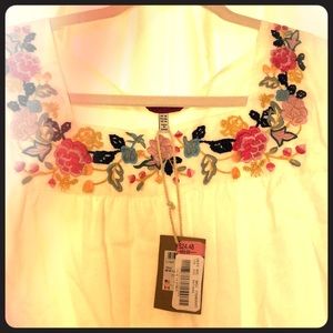 Joules embroidered top